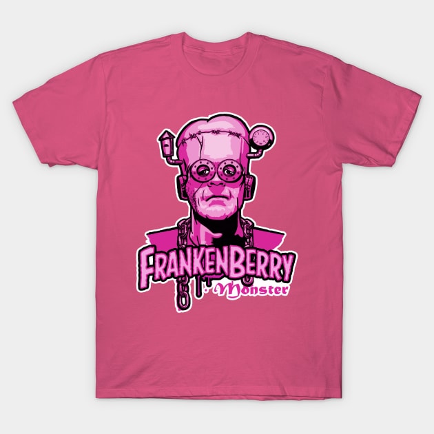 Frankenberry // Monster Cereal T-Shirt by Niko Neon